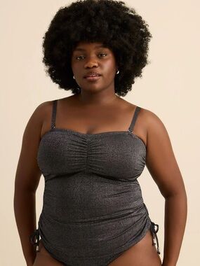 New! Penningtons plus size Shimmering Tankini top